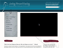 Tablet Screenshot of lookingforwardcoaching.com